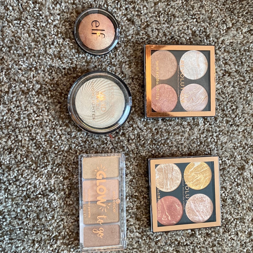 Lot of 5 Highlight Palettes!